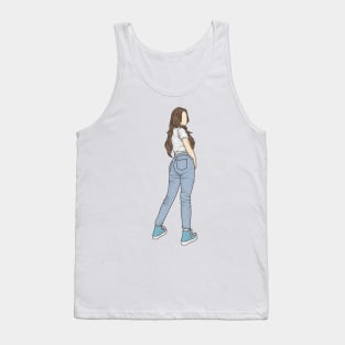 Vanilla blue Moon Collection Tank Top